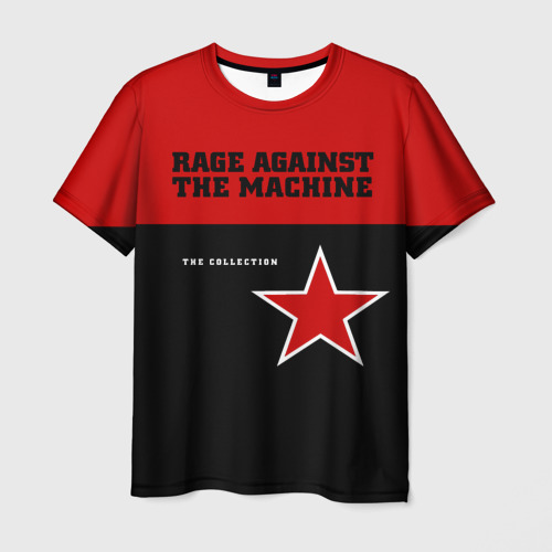 Мужская футболка с принтом The Collection — Rage Against the Machine, вид спереди №1