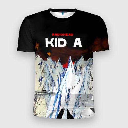 Мужская футболка 3D Slim Kid A - Radiohead, цвет 3D печать