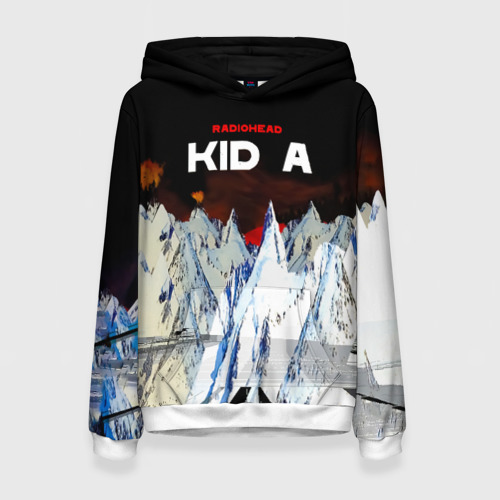 Женская толстовка 3D Kid A - Radiohead, цвет 3D печать
