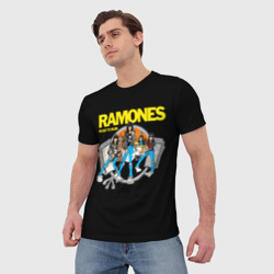 Мужская футболка 3D Road to Ruin - Ramones - фото 2