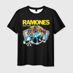 Мужская футболка 3D Road to Ruin - Ramones