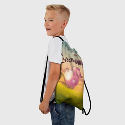 Рюкзак-мешок 3D Поросенок Счастливо - фото 2