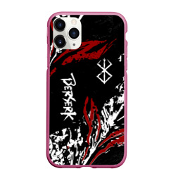 Чехол для iPhone 11 Pro Max матовый Berserk black mask - Берсерк чёрная маска