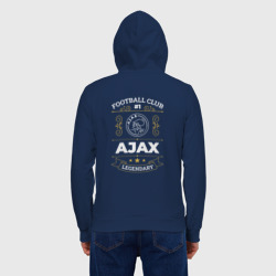 Мужская толстовка на молнии хлопок Ajax: Football Club Number 1 - фото 2