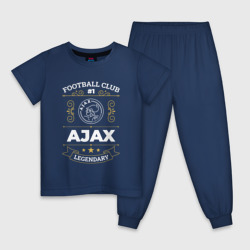 Детская пижама хлопок Ajax: Football Club Number 1