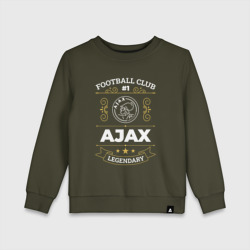 Детский свитшот хлопок Ajax: Football Club Number 1