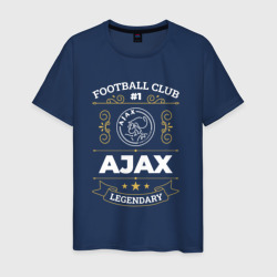 Ajax: Football Club Number 1 – Футболка из хлопка с принтом купить со скидкой в -20%