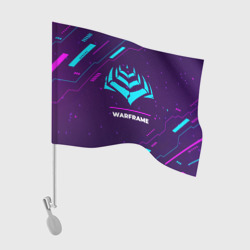 Флаг для автомобиля Warframe Gaming Neon