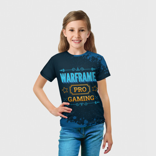 Детская футболка 3D Warframe Gaming PRO, цвет 3D печать - фото 5