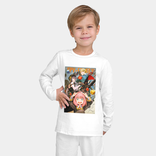 Детская пижама с лонгсливом хлопок Семья шпиона Spy X family - фото 3