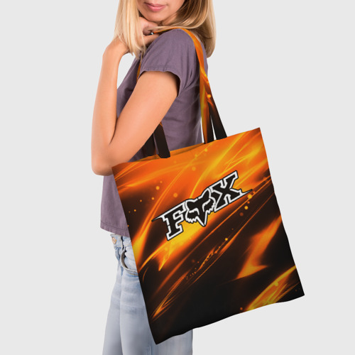 Шоппер 3D FOX racing - Фокс сияние - фото 3