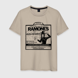 Мужская футболка хлопок Live at the Palladium, NY - Ramones