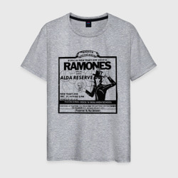 Мужская футболка хлопок Live at the Palladium, NY - Ramones