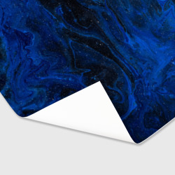 Бумага для упаковки 3D Синий абстрактный дым - фото 2