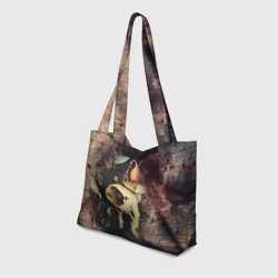 Пляжная сумка 3D Иероним Босх Сад земных наслаждений Фрагмент Hieronymus Bosch The Garden of Earthly Delights Fragment - фото 2