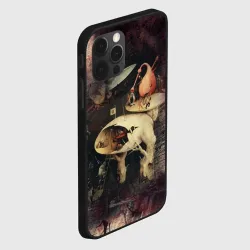 Чехол для iPhone 12 Pro Max Иероним Босх Сад земных наслаждений Фрагмент Hieronymus Bosch The Garden of Earthly Delights Fragment - фото 2