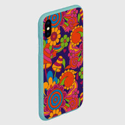 Чехол для iPhone XS Max матовый Психоделический сюжет - фото 2