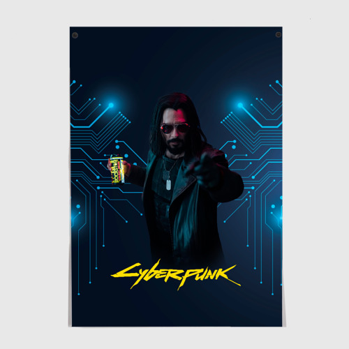 Постер Johnny Cyberpunk2077