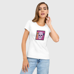 Женская футболка хлопок Slim Эйбису - фото 2