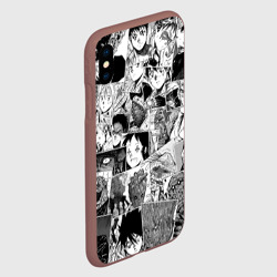 Чехол для iPhone XS Max матовый Дорохэдоро pattern - фото 2
