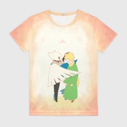 Женская футболка 3D Дитя Света и Маленький Принц Sky: Children Of The Light