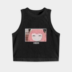 Женская укороченная майка-топ хлопок Anya heh