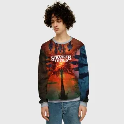 Мужской свитшот 3D Stranger Things 4 Измерения - фото 2