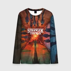 Мужской лонгслив 3D Stranger Things 4 Измерения