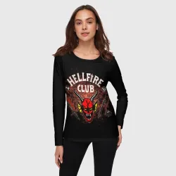 Женский лонгслив 3D Hellfire club - фото 2