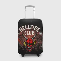 Чехол для чемодана 3D Hellfire club