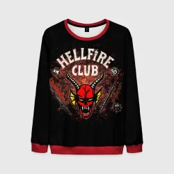 Мужской свитшот 3D Hellfire club