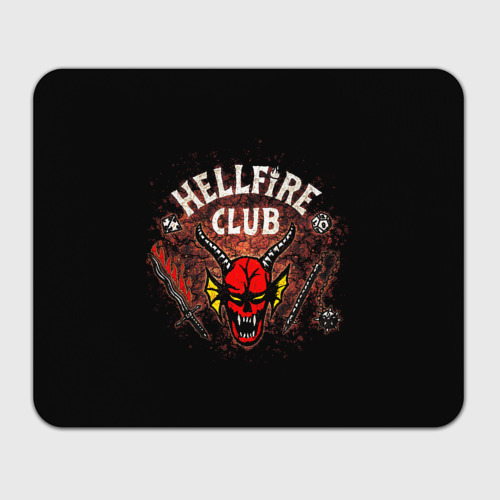 Прямоугольный коврик для мышки Hellfire club