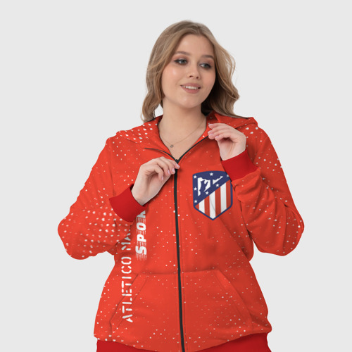 Женский костюм 3D Атлетико Atletico Madrid Sport Гранж - фото 7