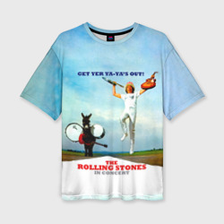 Женская футболка oversize 3D Get Yer Ya-Ya's Out! - The Rolling Stones