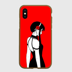 Чехол для iPhone XS Max матовый Spy x Family Йор Форджер