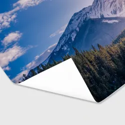Бумага для упаковки 3D Горы Лес Солнце - фото 2
