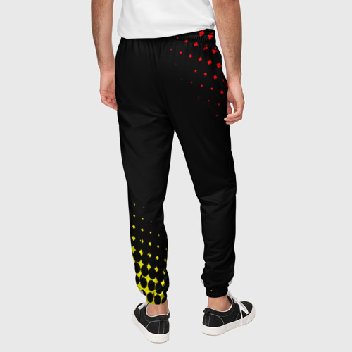 Мужские брюки 3D Король и шут Абстракция Трещины, цвет 3D печать - фото 5