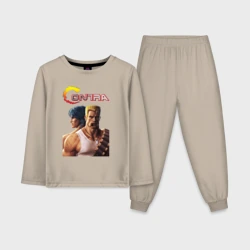 Детская пижама с лонгсливом хлопок Bill & Lance Contra  