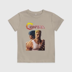 Детская футболка хлопок Bill & Lance Contra  