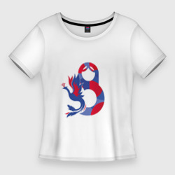 Женская футболка 3D Slim Системный мир
