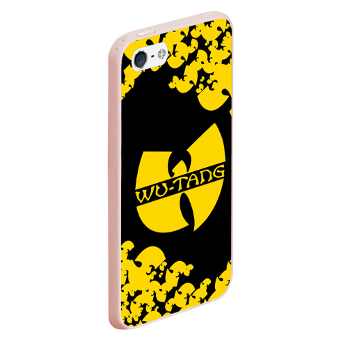 Чехол для iPhone 5/5S матовый Wu bats, цвет светло-розовый - фото 3