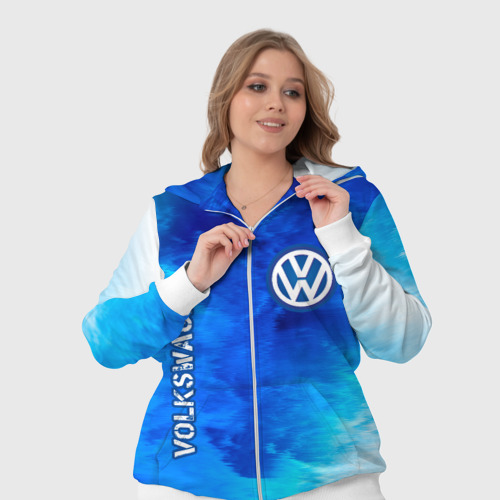 Женский костюм 3D с принтом VOLKSWAGEN | Volkswagen + Пламя, фото #4