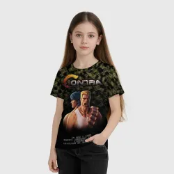 Детская футболка 3D Contra gamer - фото 2