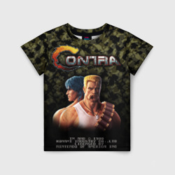 Детская футболка 3D Contra gamer