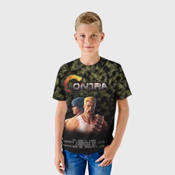 Детская футболка 3D Contra gamer - фото 2
