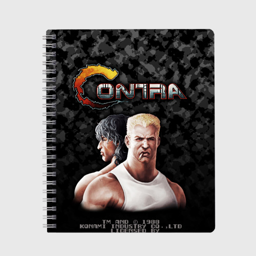 Тетрадь Contra player, цвет крупная клетка