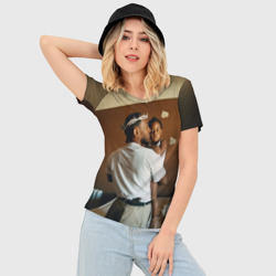 Женская футболка 3D Slim Kendrick Lamar, Mr. Morale & The Big Steppers - фото 2