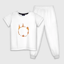 Детская пижама хлопок Dark Souls Знак тьмы