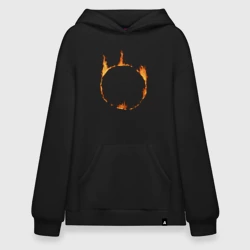 Худи SuperOversize хлопок Dark Souls Знак тьмы
