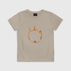 Детская футболка хлопок Dark Souls Знак тьмы